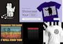 design typographic t shirt and merchandise graphics